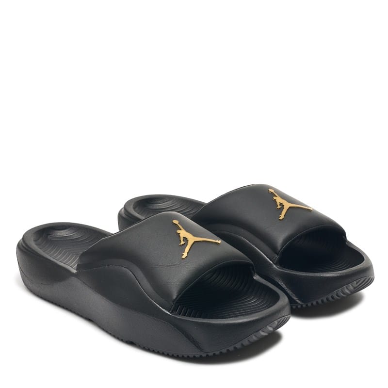 Men's Franchise Slide Sandals (Black/Gold)