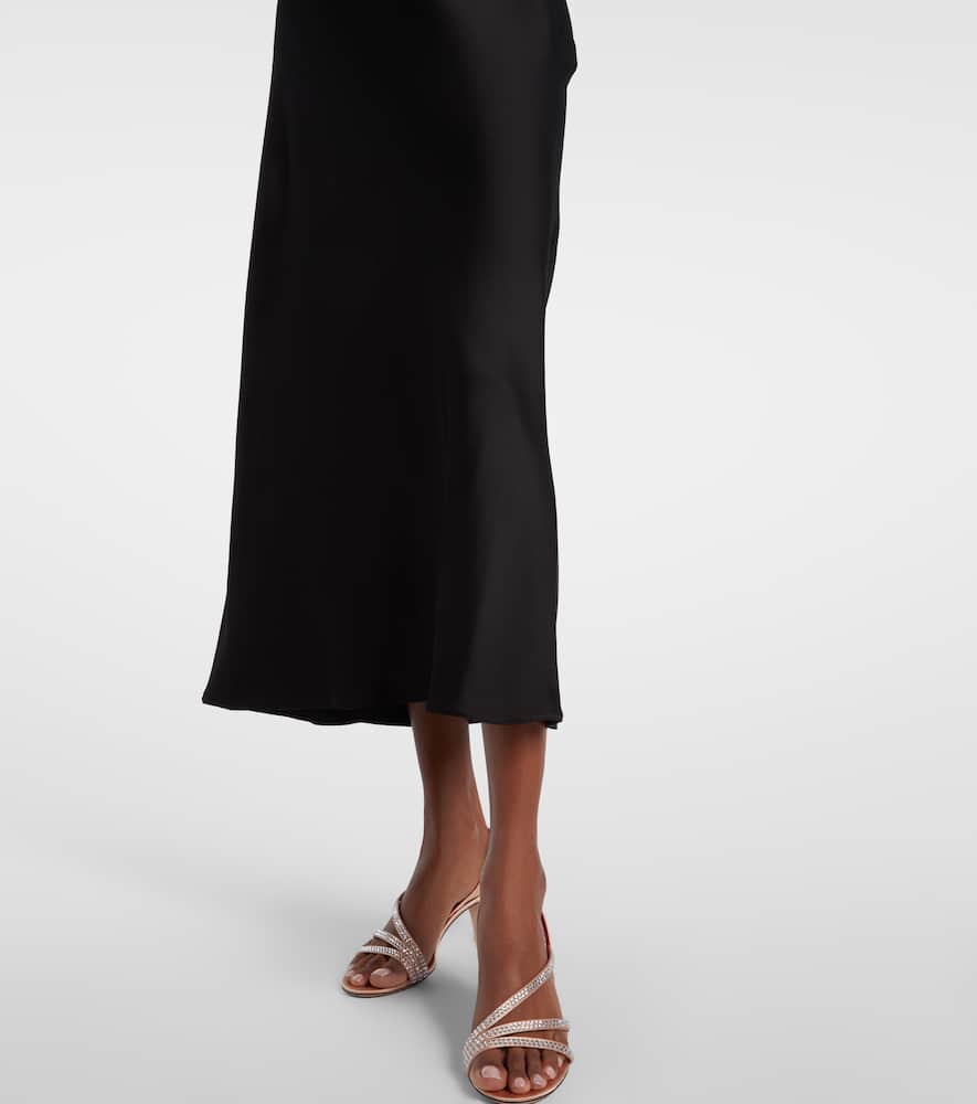 Embellished midi dress