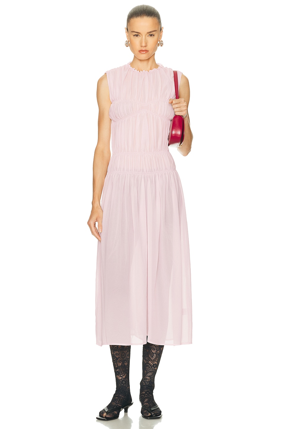 Beaufille Monroe Dress in Blush.  XS. Also in L