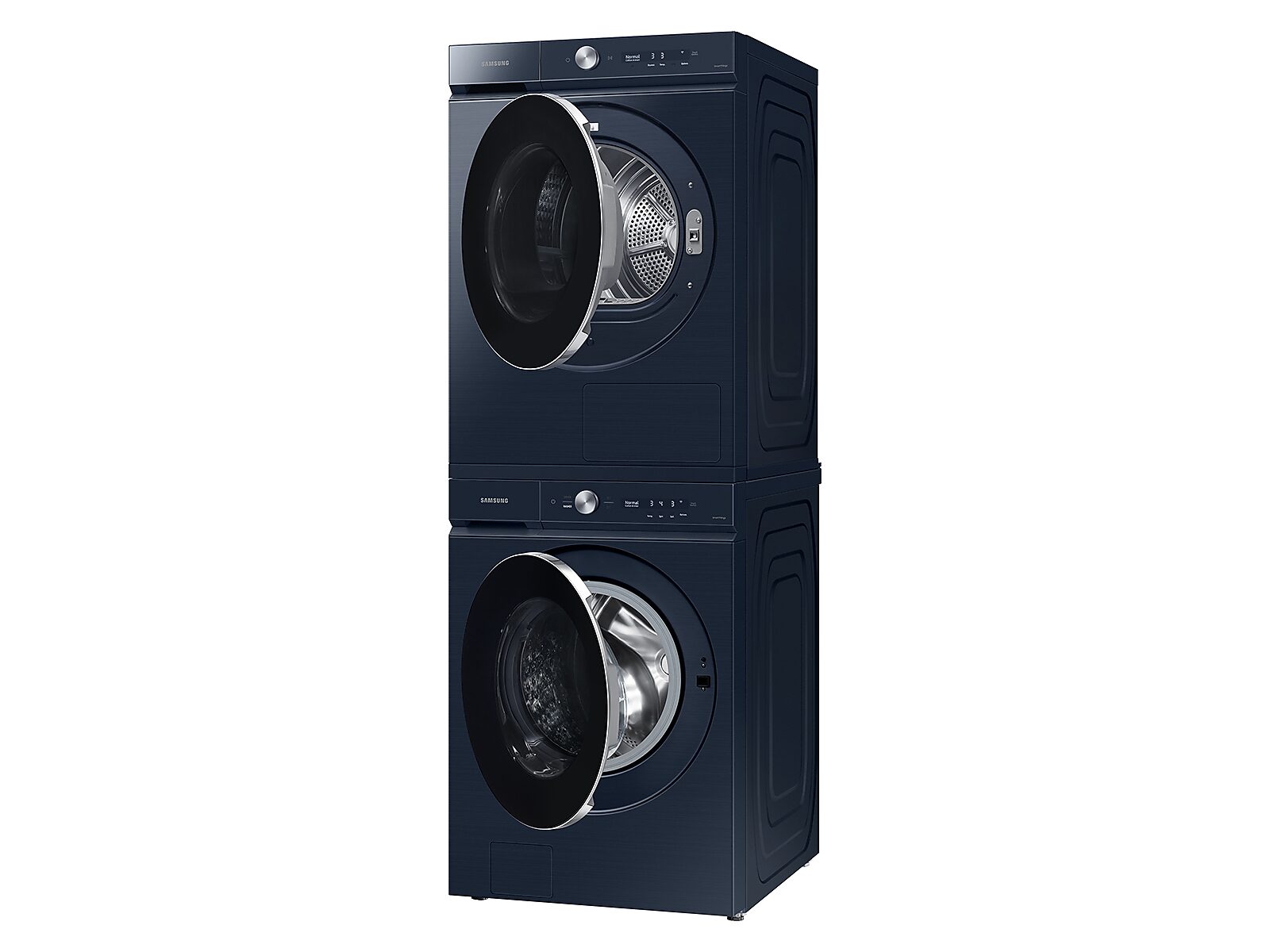Bespoke 7.8 cu. ft. Ultra Capacity Ventless Hybrid Heat Pump Dryer with AI Optimal Dry in Brushed Navy Blue(DV53BB8900HDA2)
