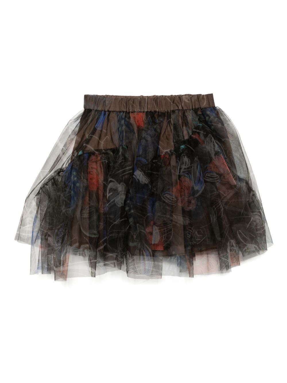 Jnby by JNBY graphic-print skirt - Black