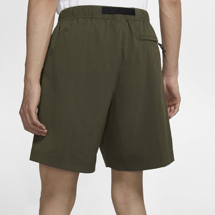 Men's ACG Multiple Pockets Cargo Sports Shorts Military Green
