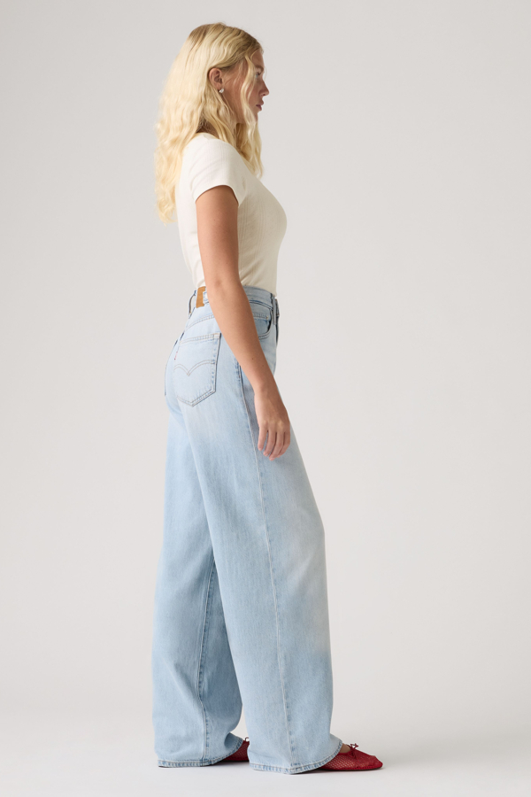 Cinch Wide Leg Jeans