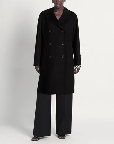Sorelle Seclì Woman Coat Black Size 2 Wool