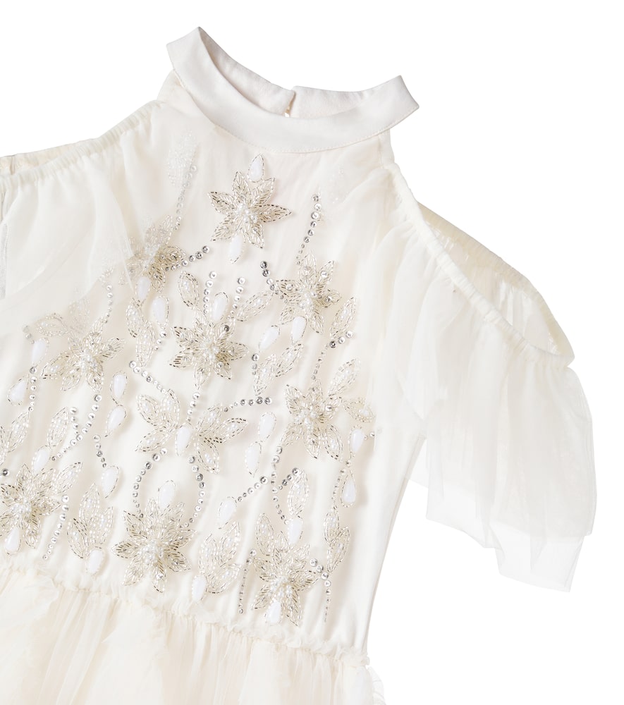 Venus embellished tulle dress