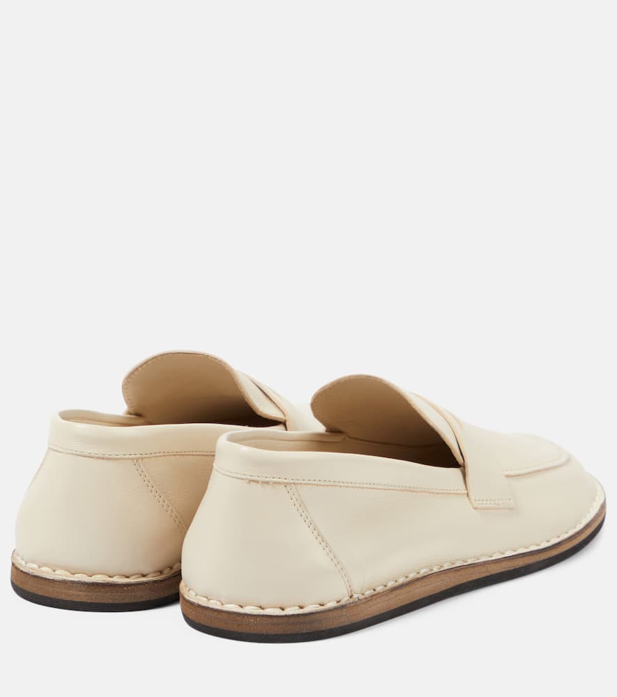 Cary leather penny loafers