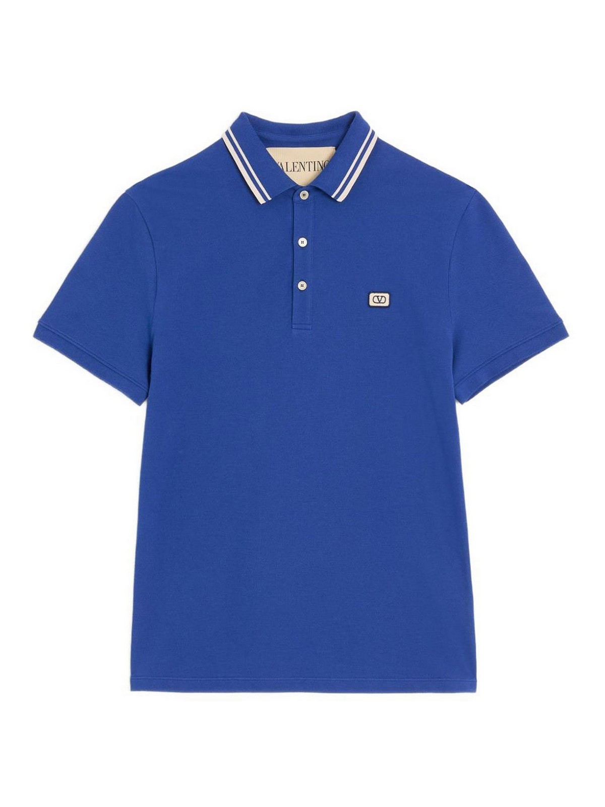 Vlogo Signature Piquet Cotton Polo Shirt