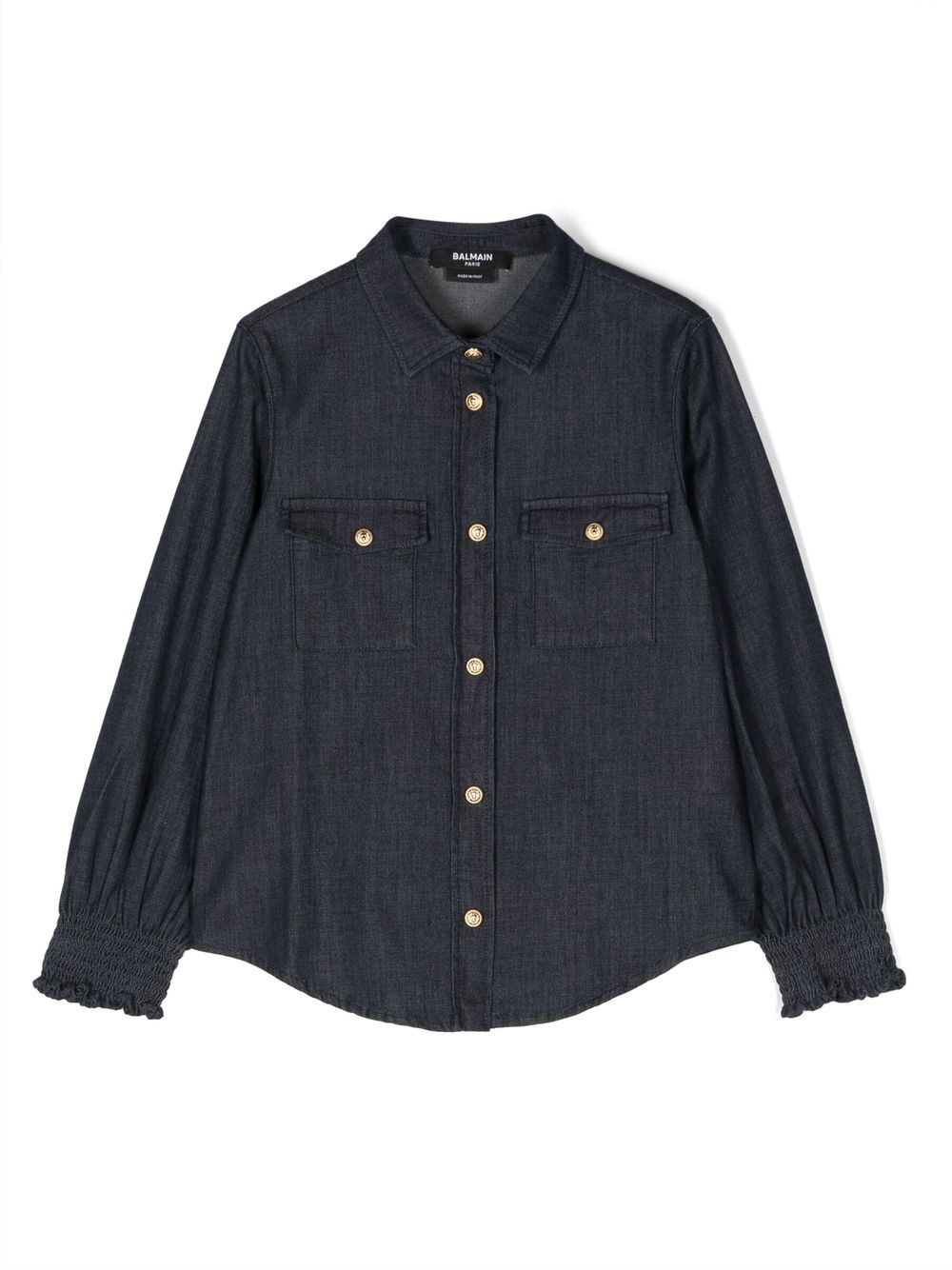 Button-down fastening shirt - Blue