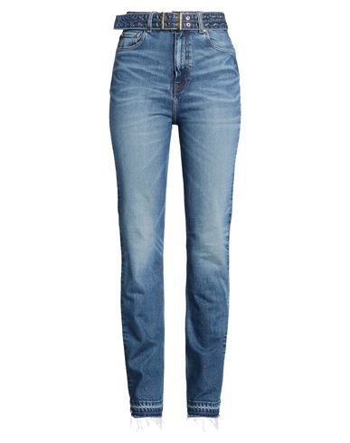 Woman Jeans Blue Size 28 Organic cotton, Viscose, Elastane