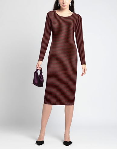 Woman Midi dress Rust