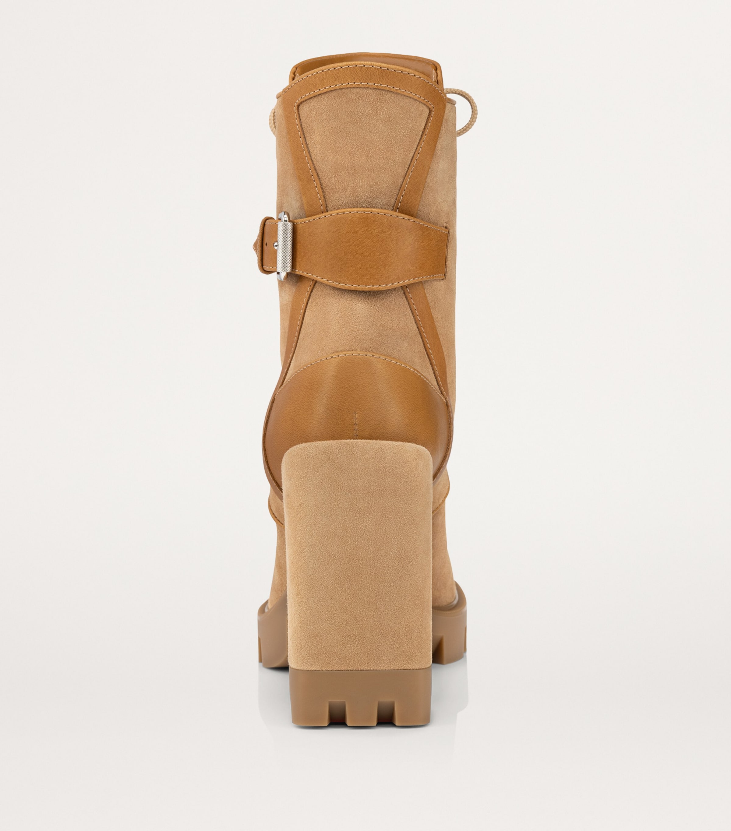Macademia Suede Lace-Up Boots 100
