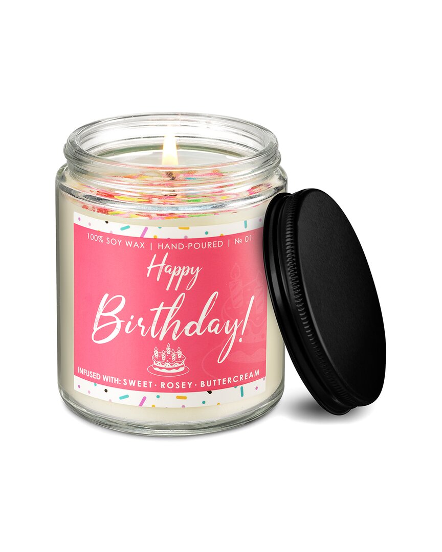 Happy Birthday Scented Soy Candle Gift Set