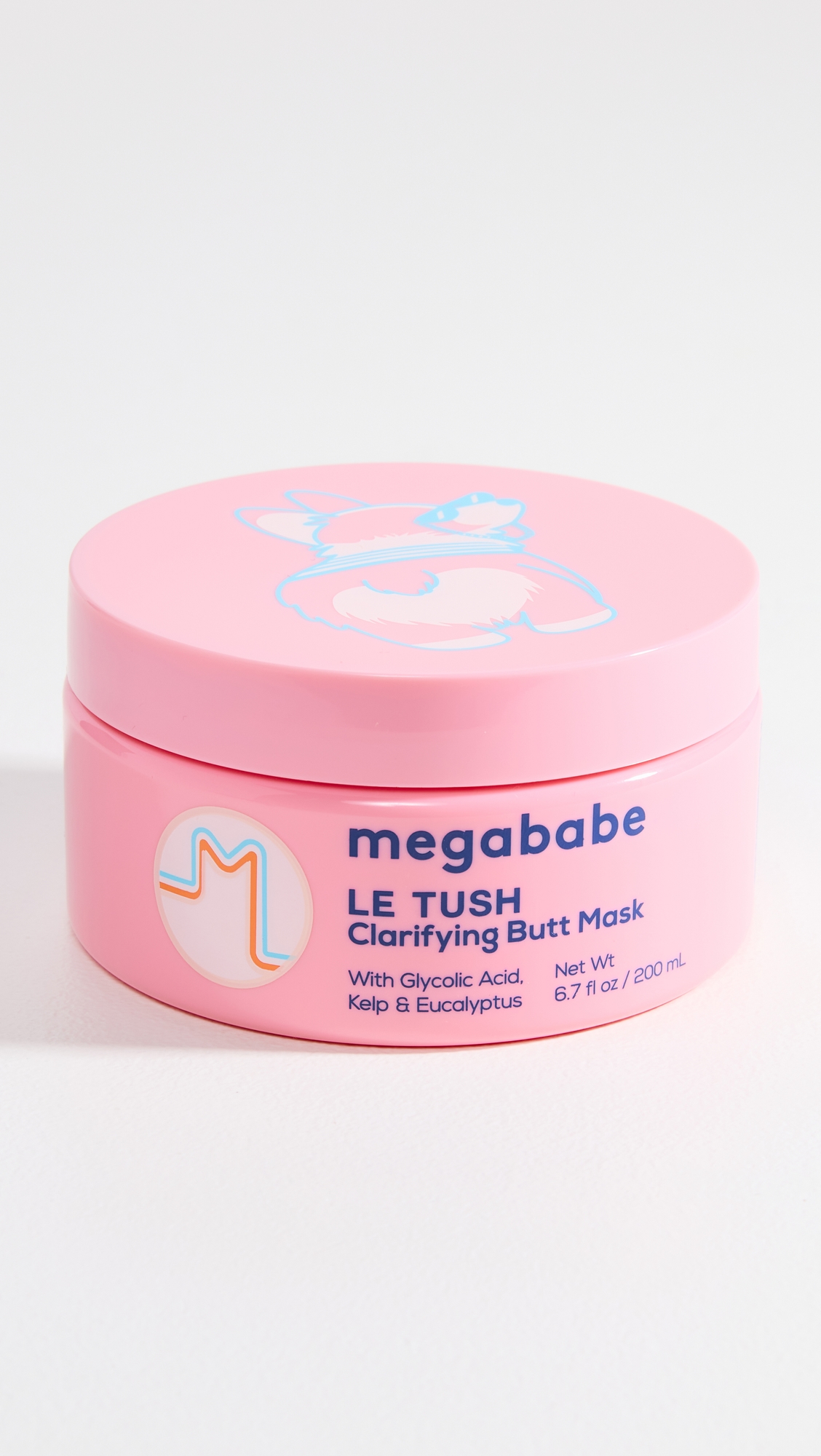 LE TUSH Clarifying Butt Mask No Color 6.7 oz/ 198 mL