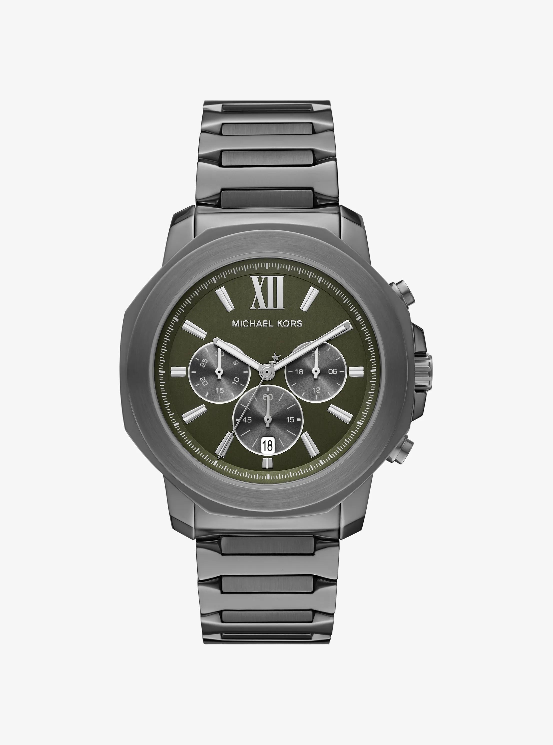 Oversized Prescott Gunmetal Watch