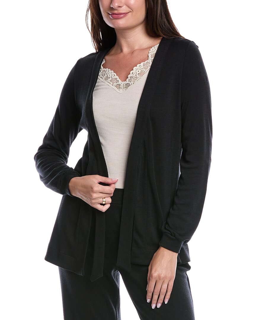 Marlene Wool-Blend Front-Tie Cardigan