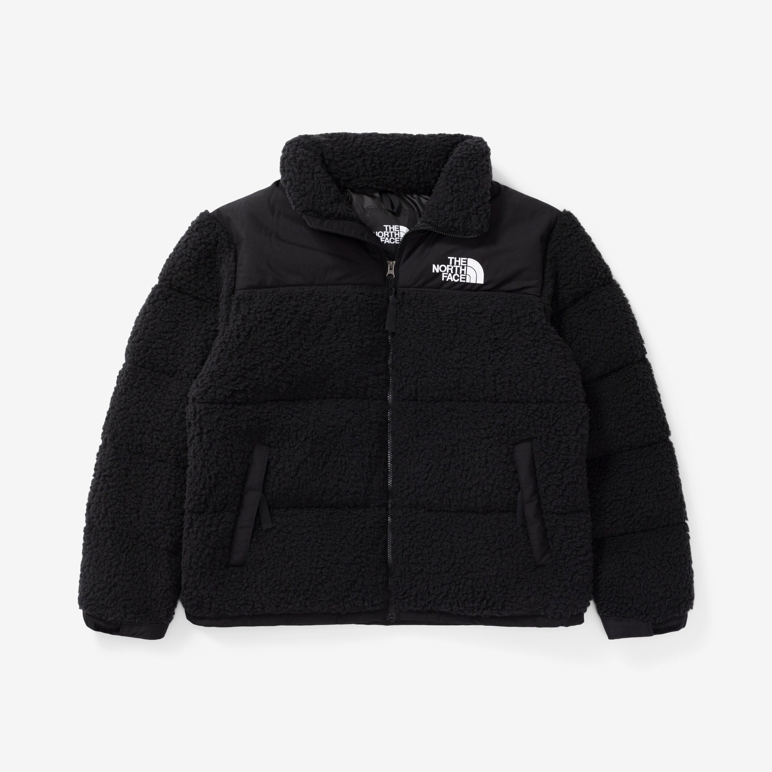 The North Face High Pile Nuptse Jacket - TNF Black - unisex