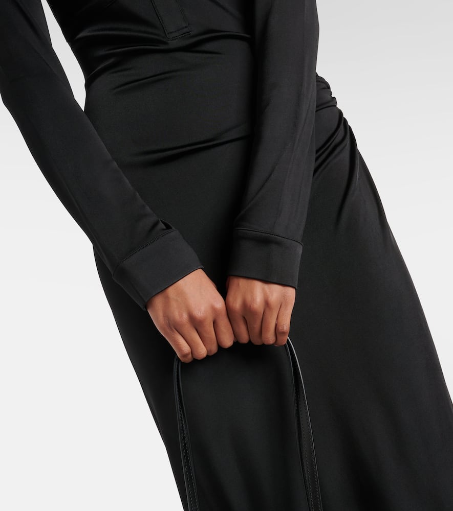 Iana V-neck maxi dress