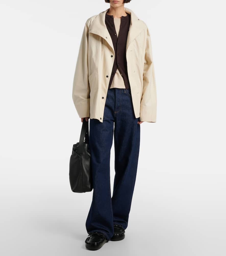 Arc mid-rise wide-leg jeans