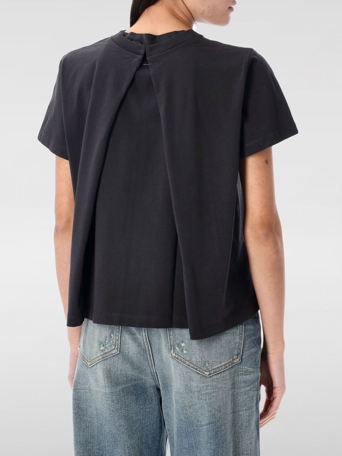 Cotton T-shirt - Black