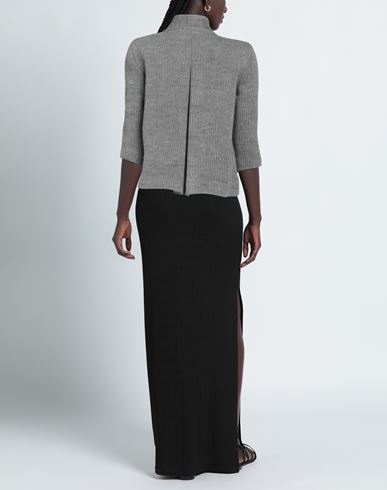 Woman Jacket Grey Size 4 Wool, Acrylic