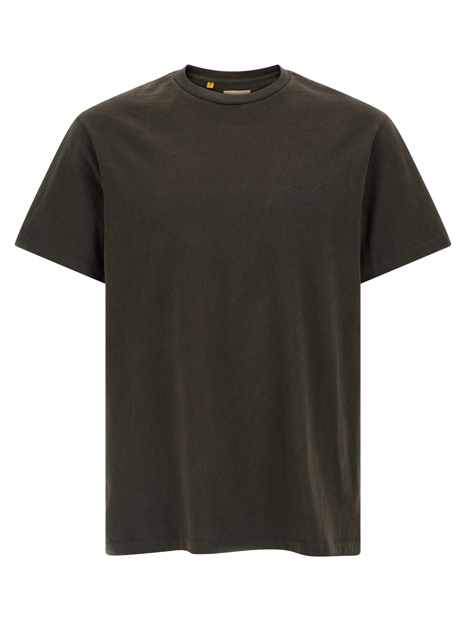 Cotton Crew Neck T-Shirt — Black