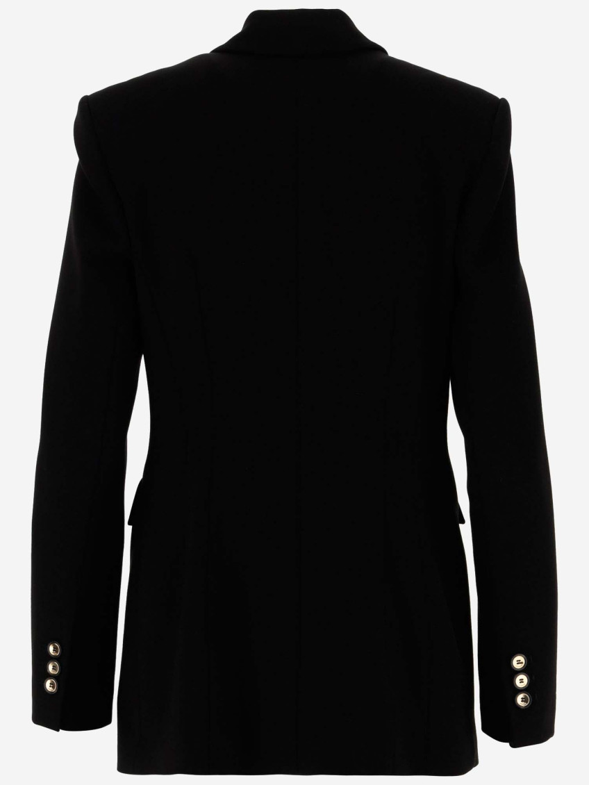 Double-breasted blazer - Black