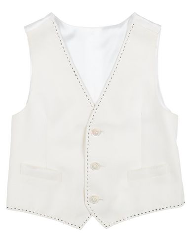 Kid Boy Tailored Vest Ivory