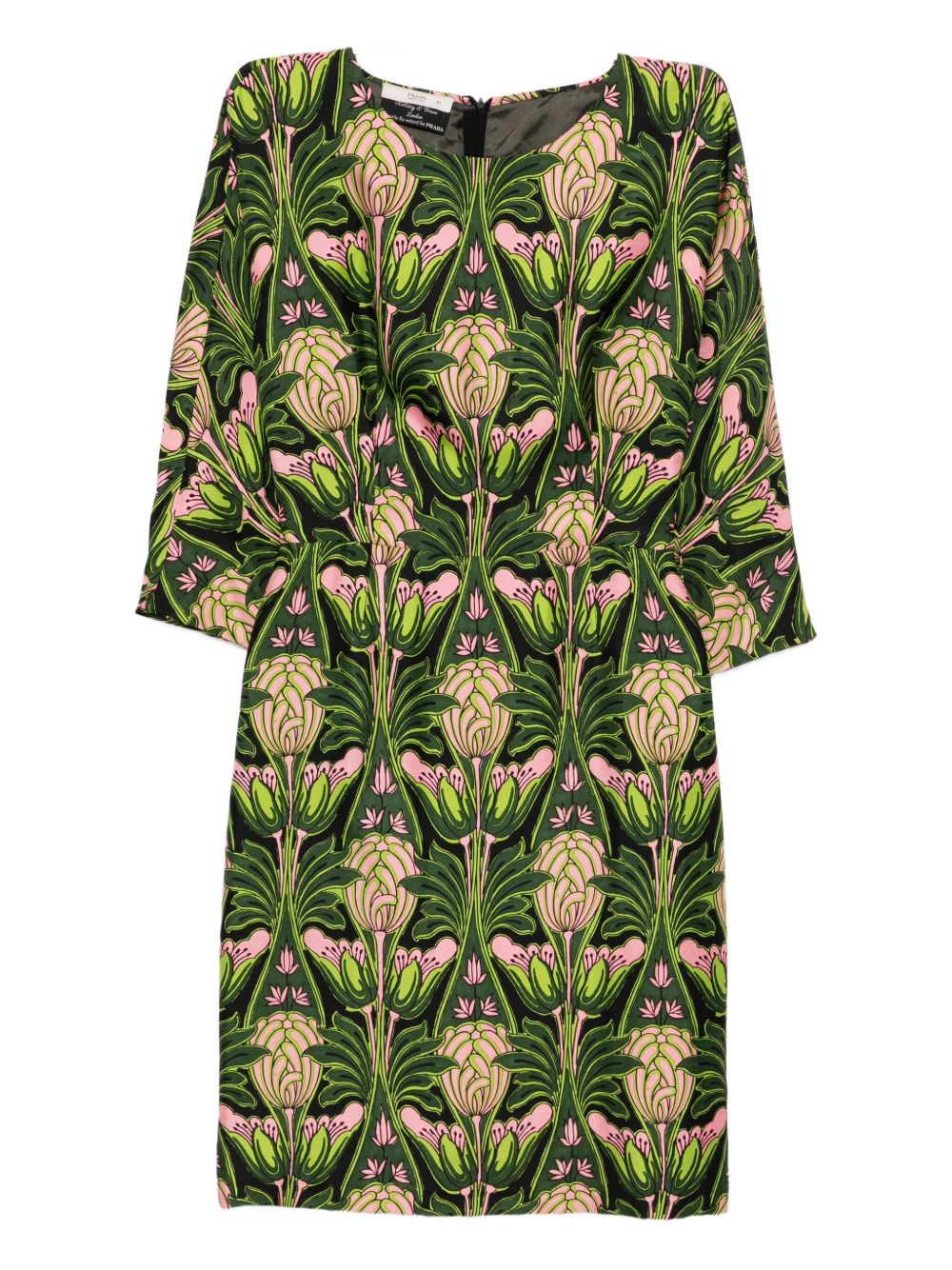 Floral dress - Green