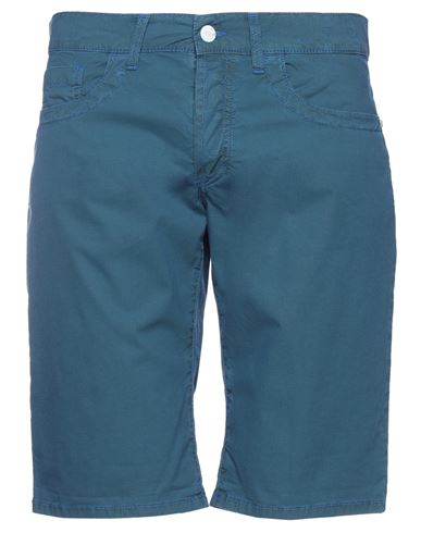 Man Shorts & Bermuda Shorts Midnight blue Size 30 Cotton, Elastane