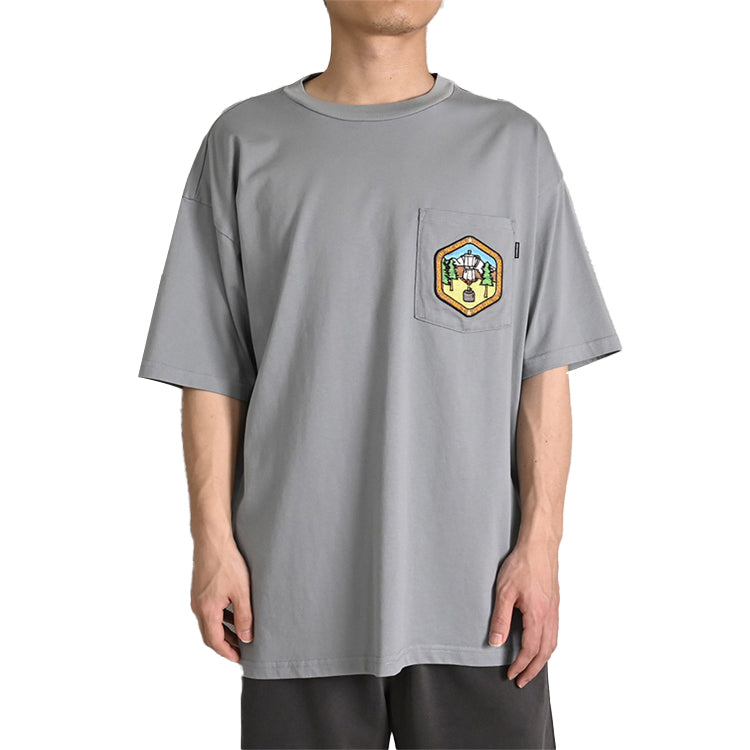 Pocket Logo T-Shirt 'Grey'