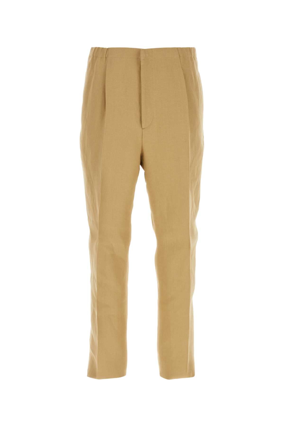 Paper Trousers — Camel