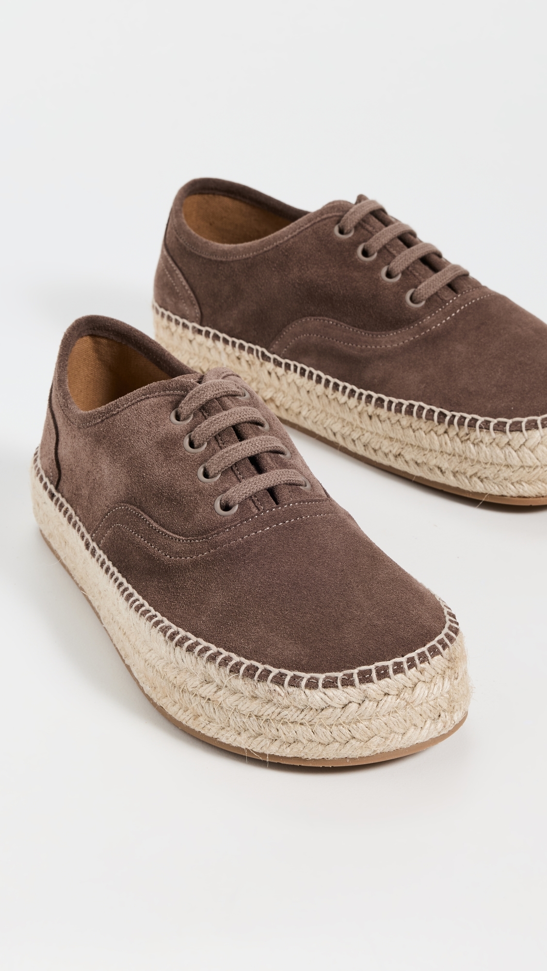 제이 더블유 앤더슨 여성 Laced-up Espadrilles Taupe