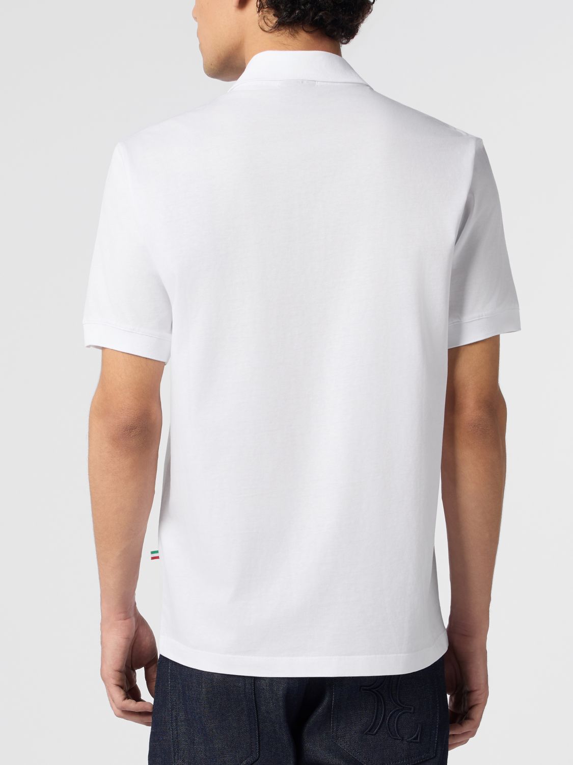 Polo Shirt Men color White