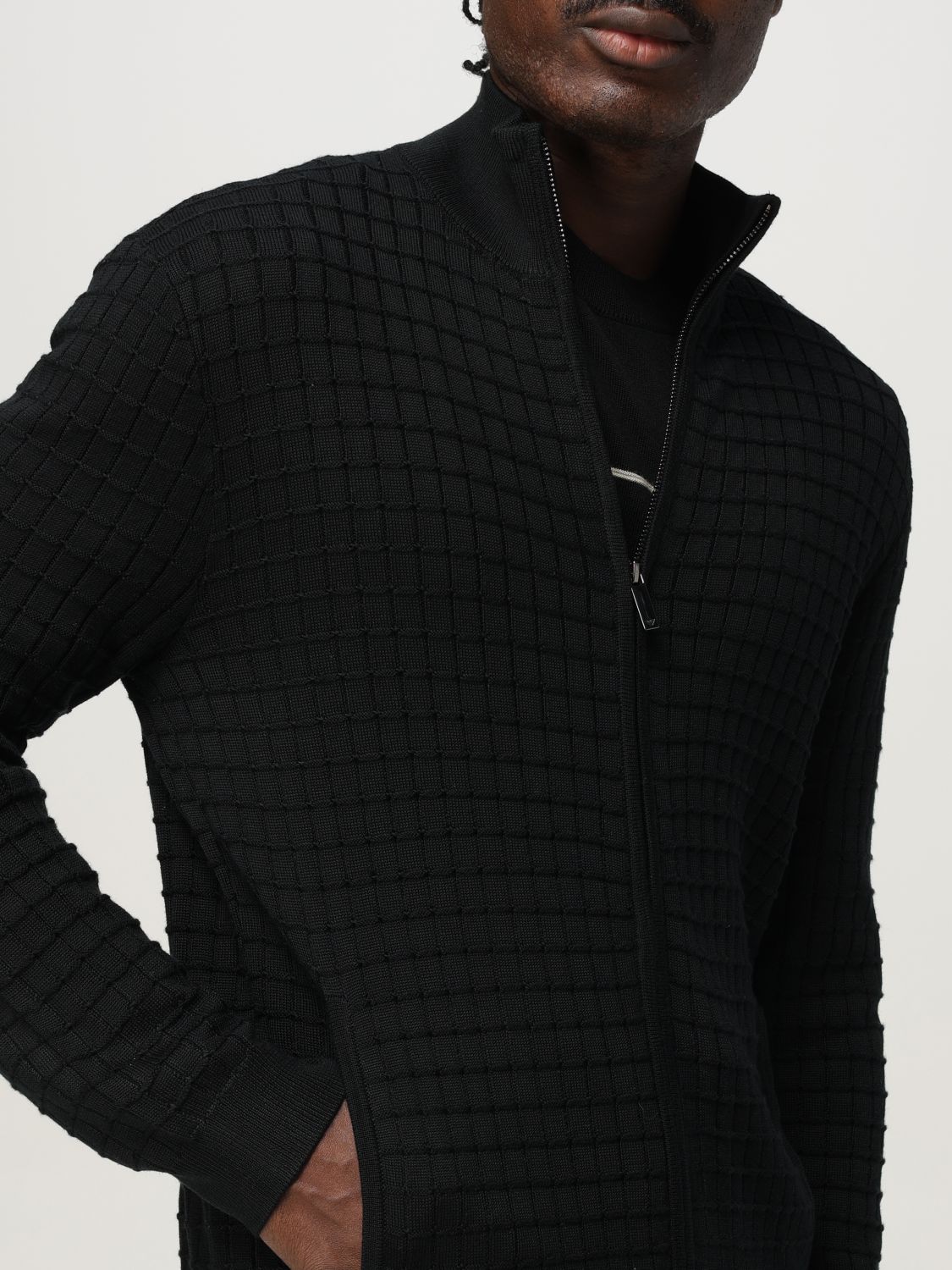 Cardigan Men color Black