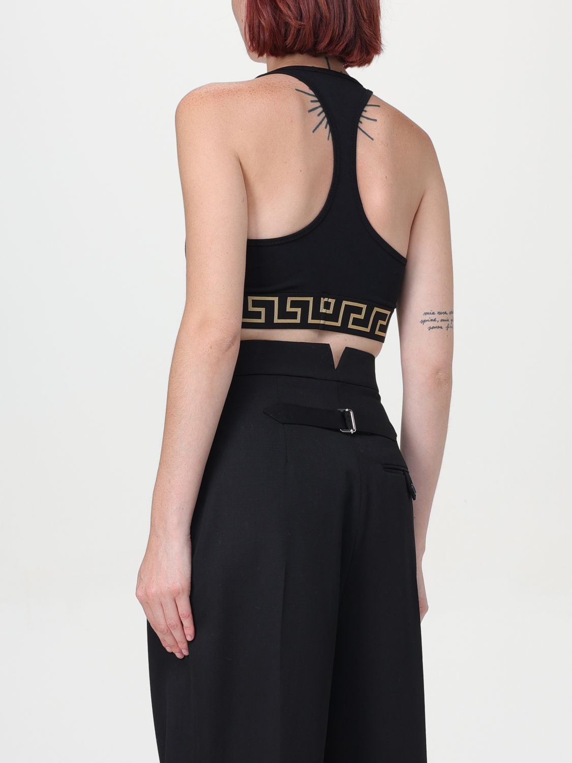 Top Woman color Black