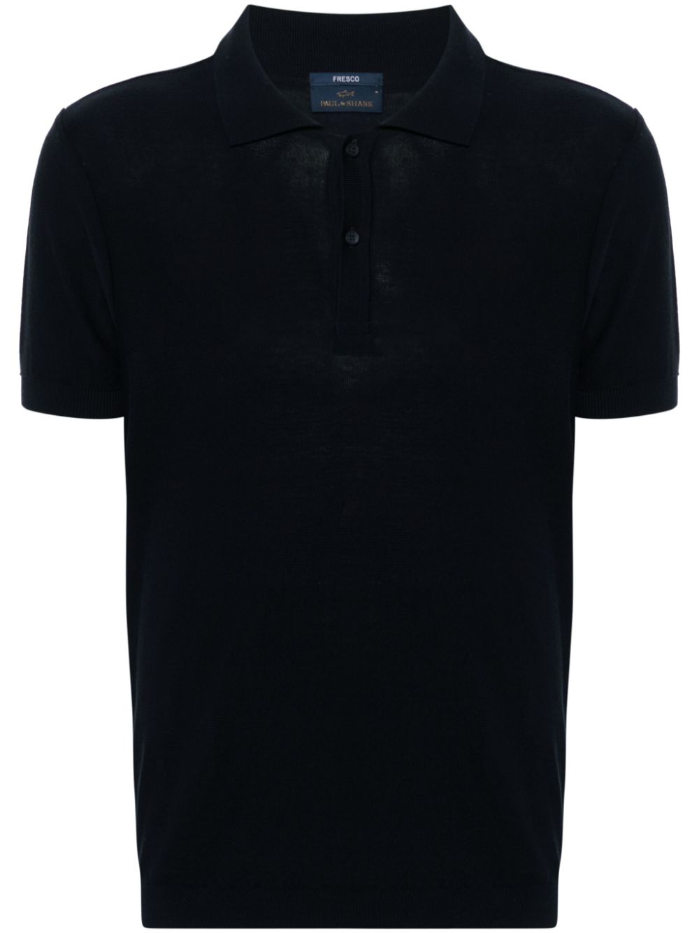 Cotton polo shirt - Blue