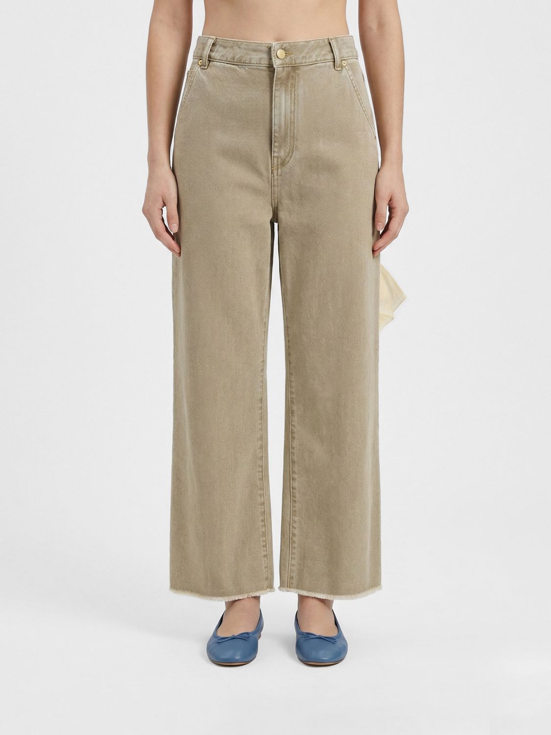 Jeans Woman color Camel