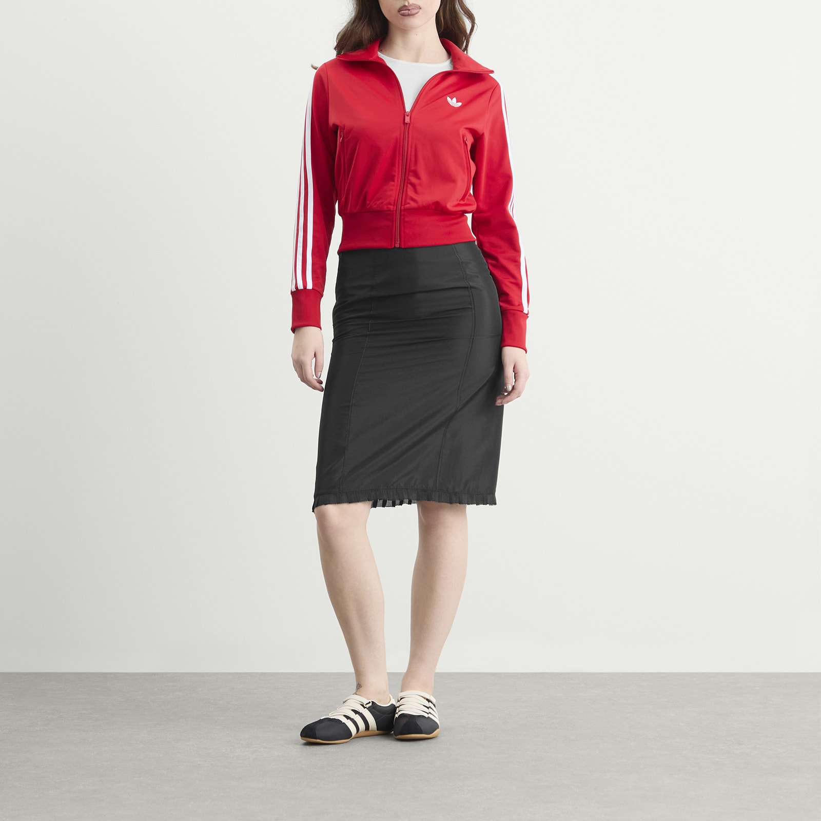 Women's Firebird Track Track Top Better Scarlet/White