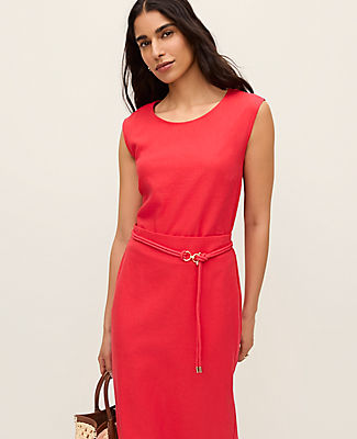 Ann Taylor Linen Blend Cropped Top