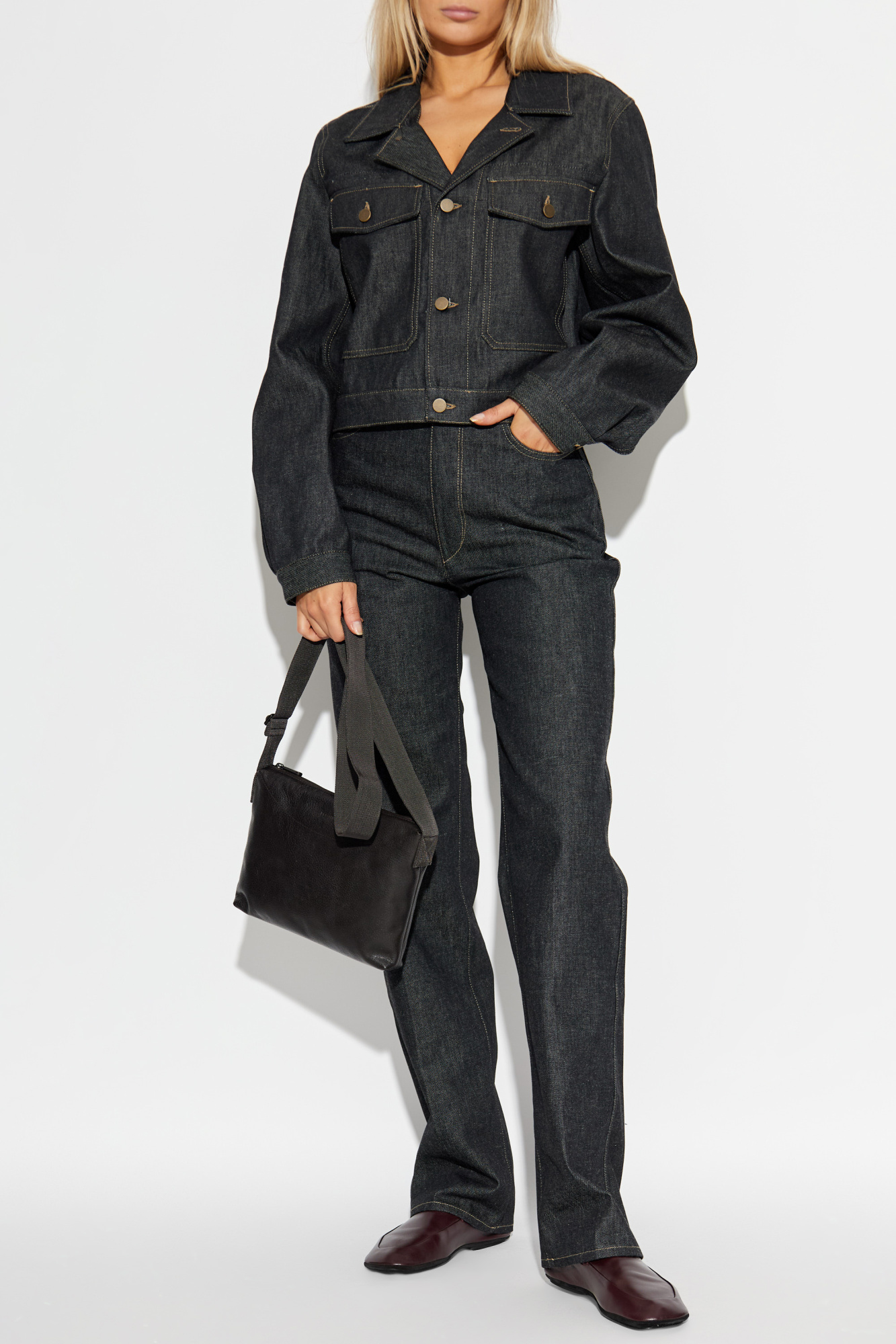 Straight-leg Jeans, Women's, Navy Blue