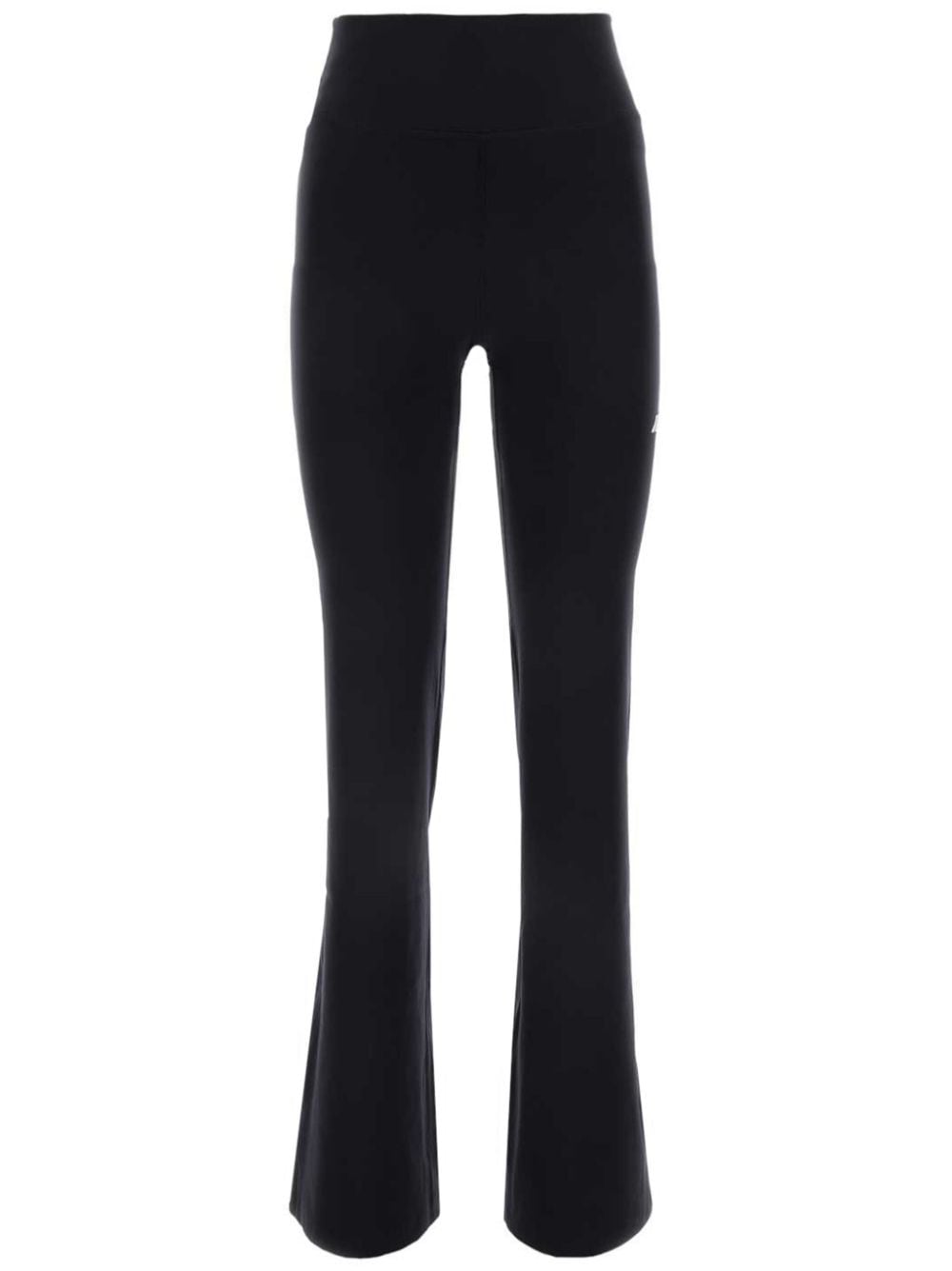 Flared Elastic Waistband Trousers Design