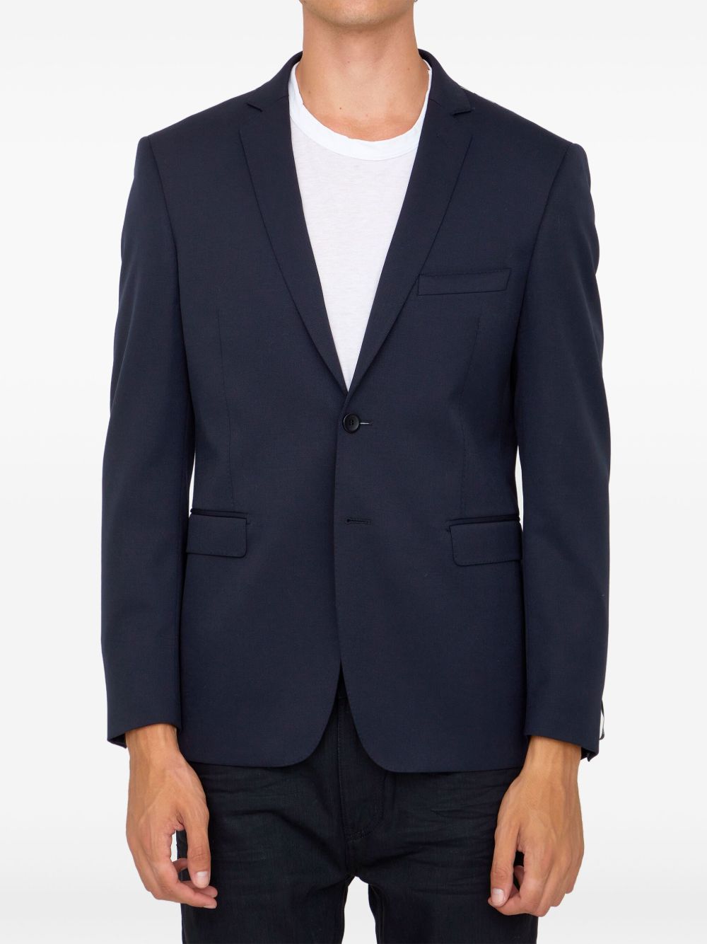 Wool blazer - Blue