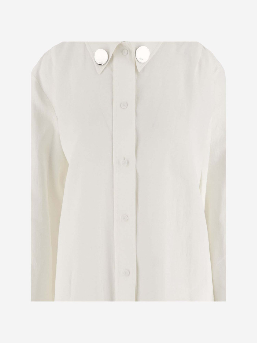 Linen Chemisier Dress