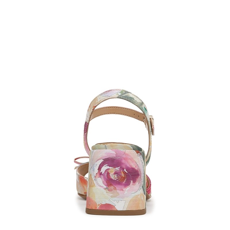 Women's Deandra Dress Sandals (Sunlight Yellow Print Fabric)