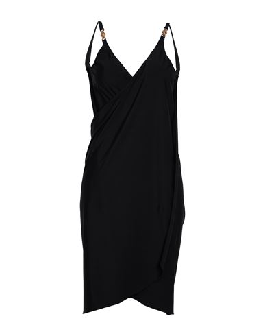 Woman Mini dress Black Size 4 Polyamide, Elastane