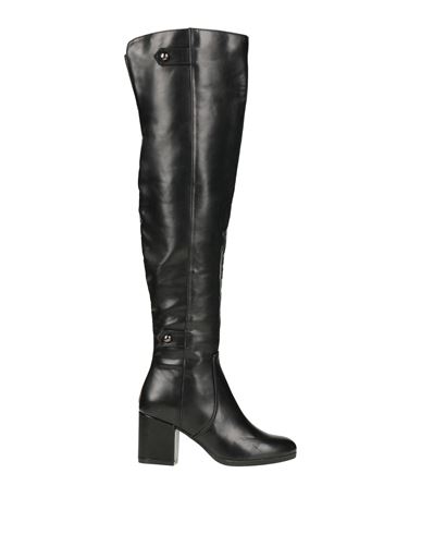 Woman Boot Black Size 5 Textile fibers