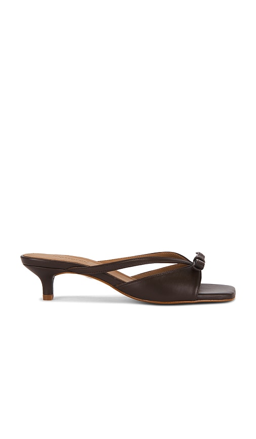 Flattered Jordan Sandal in Chocolate. 39. Also