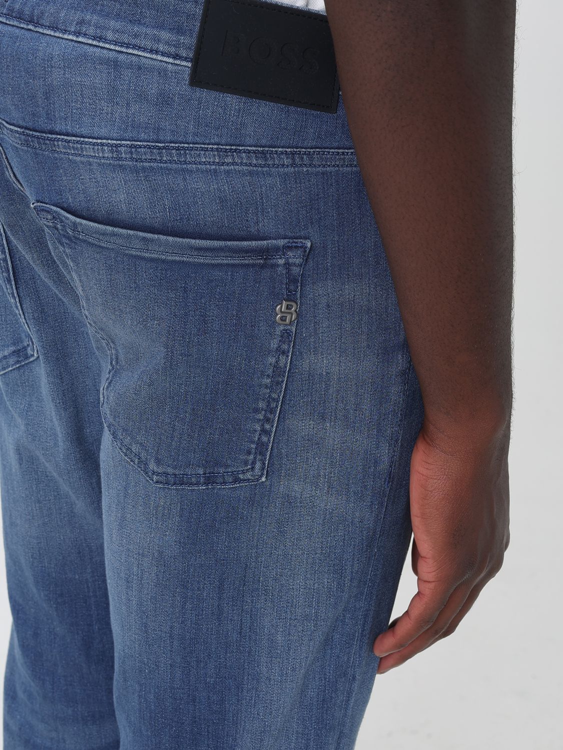 Jeans Men color Navy