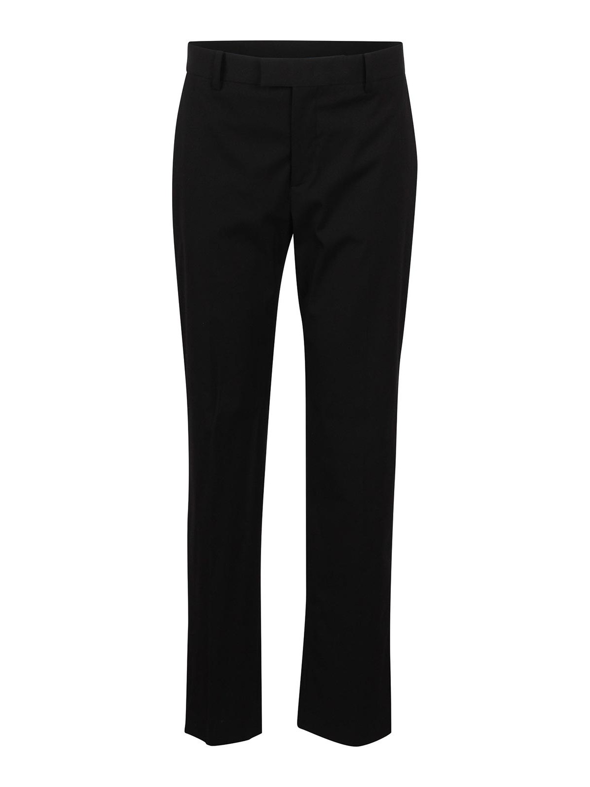 Straight-fit tailored trousers