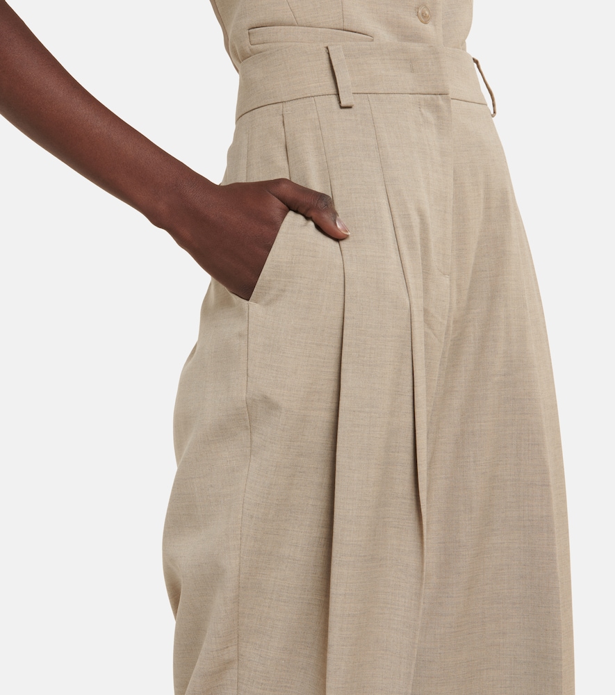 Gelso high-rise wide-leg pants